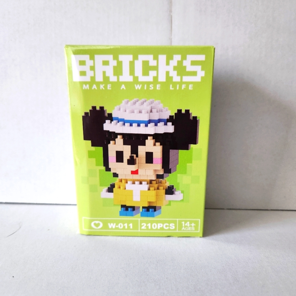 Bricks Micro Building Blocks - Mickey Mouse & Friends (set of 6) - Picture 2 of 8